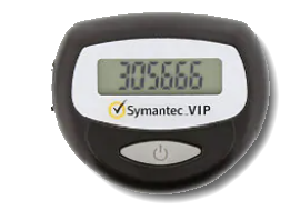 symantec VIP physical token